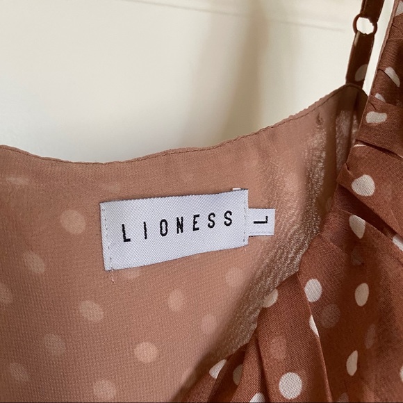 LIONESS Caliente Ruffle Dress in Polka Dot - Picture 5 of 6